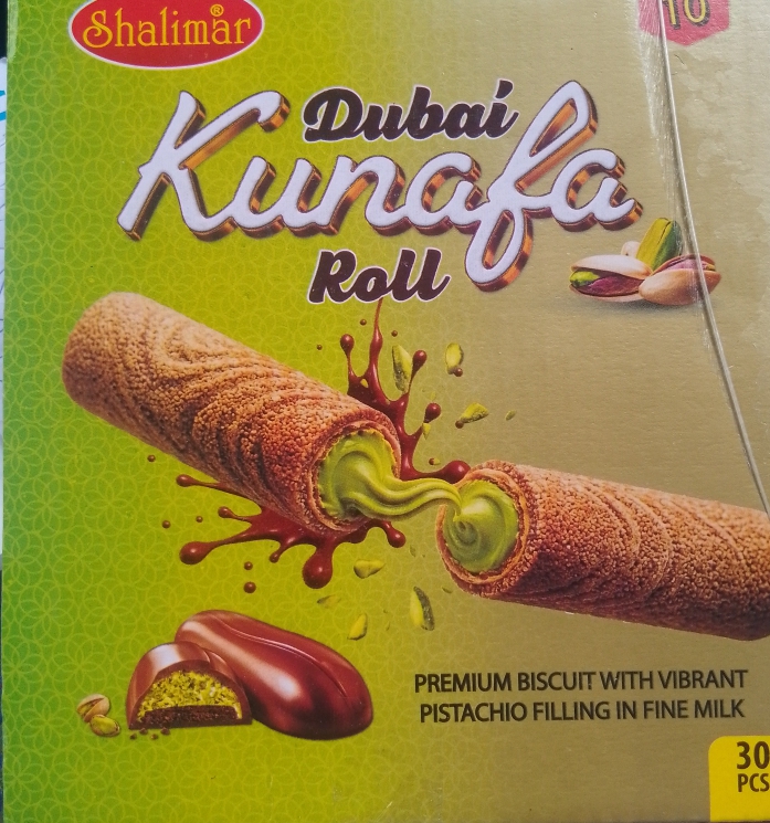 Kunafa roll